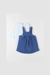 Ensemble Salopette + T-shirt, Denim, Noukie's 4