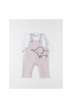 Ensemble Salopette + T-shirt, éléphant, Noukie's 4