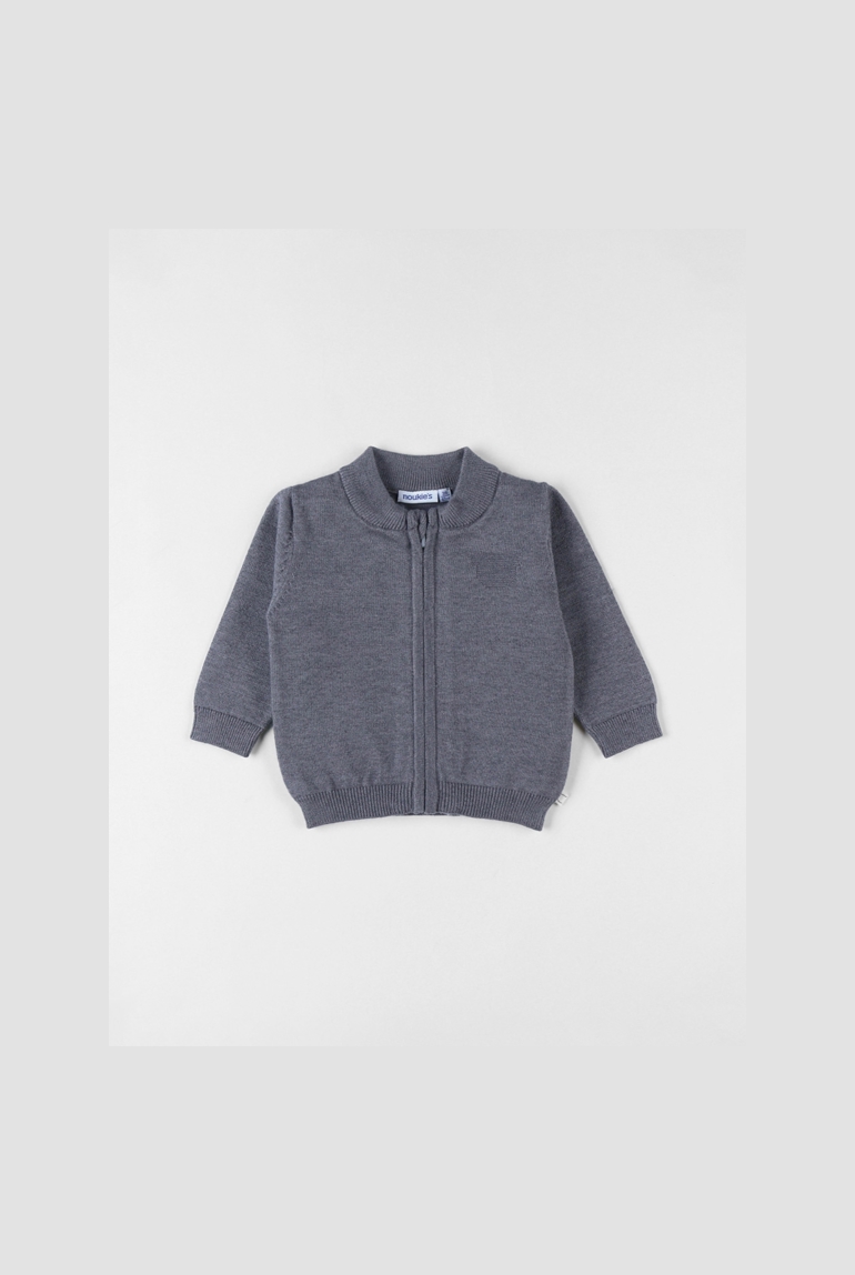 Cardigan En Tricot, Anthracite, Noukie's 1