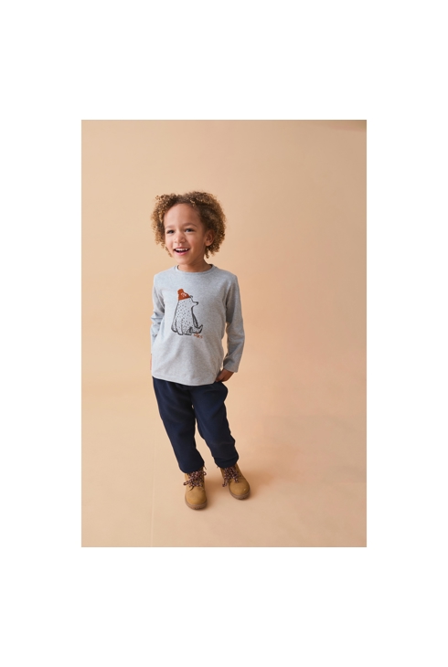 T-shirt Ours, Chiné, Noukie's
