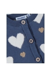 Cardigan En Tricot, Coeur, Noukie's 4