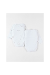 Lot 2 Bodys Croisés, Jersey Bio, Noukie's 3