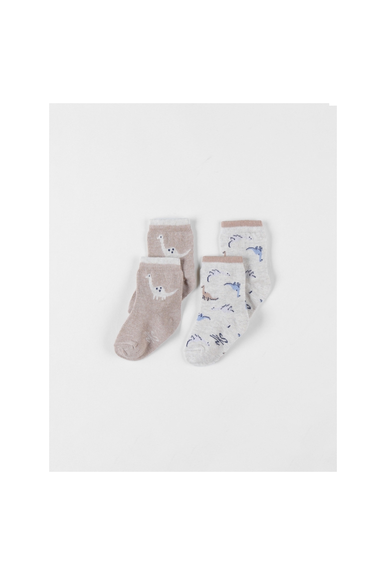 Lot De 2 Paires De Chaussettes En Tricot, Noukie's 1