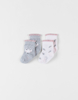 Set De 2 Paires De Chaussettes En Tricot, Noukie's