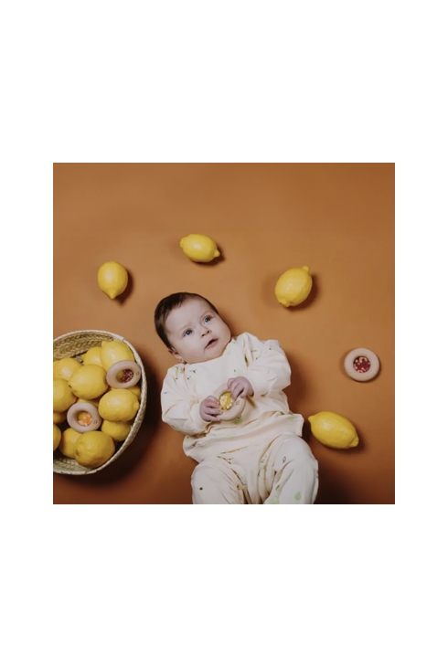 Hochet sensoriel Donut fruits, Petit Boum