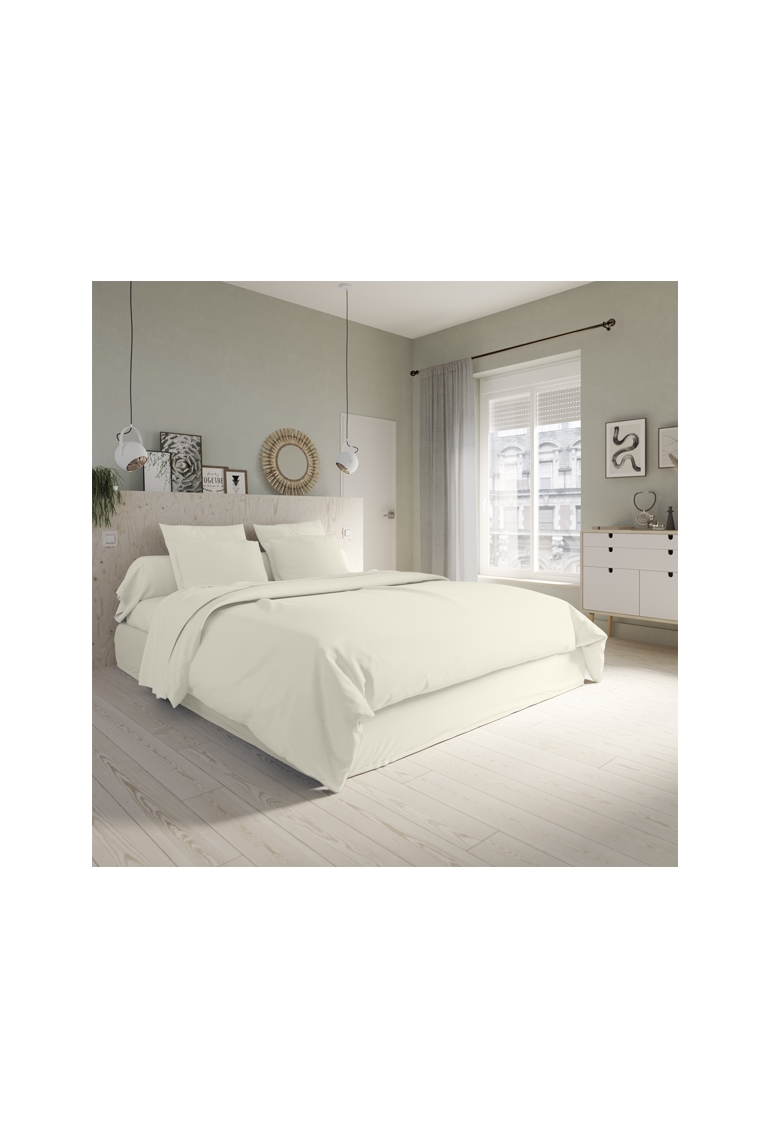 Housse de couette studio coton lin 1