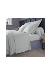 Housse de couette partition satin de coton coloris acier 2