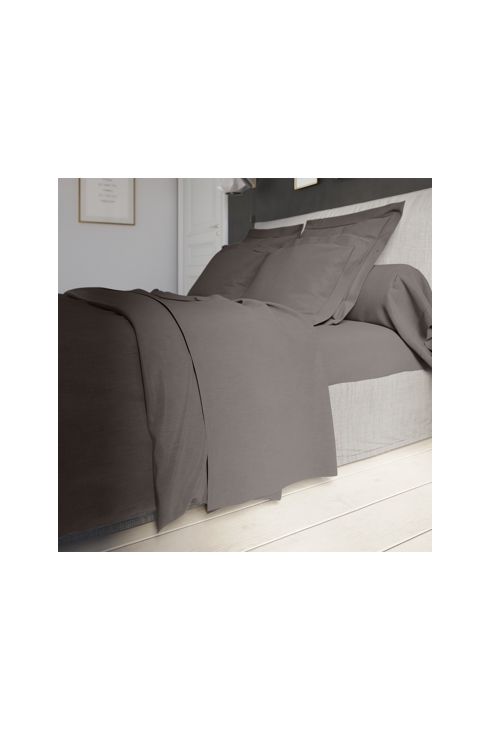 Housse de couette influence percale granit