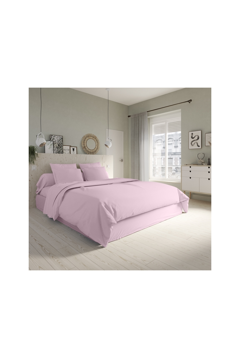 Housse de couette studio coton poudre 1