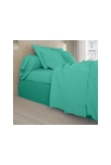 Housse de couette studio coton vert 2