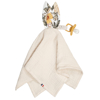 Doudou lapin attache tétine en gaze de coton  néo vintage, Sevira Kids