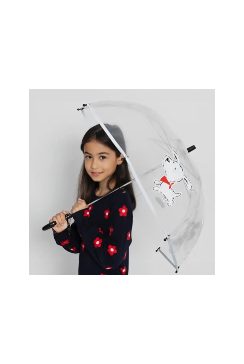 Parapluie enfant transparent petit chien scotty, SMATI
