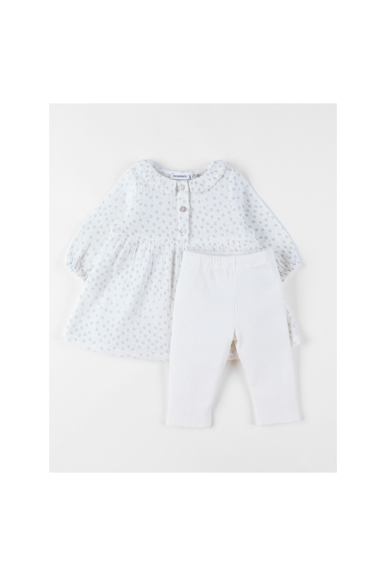 Ensemble Robe Et Legging, Mousseline De Coton, Noukie's 1