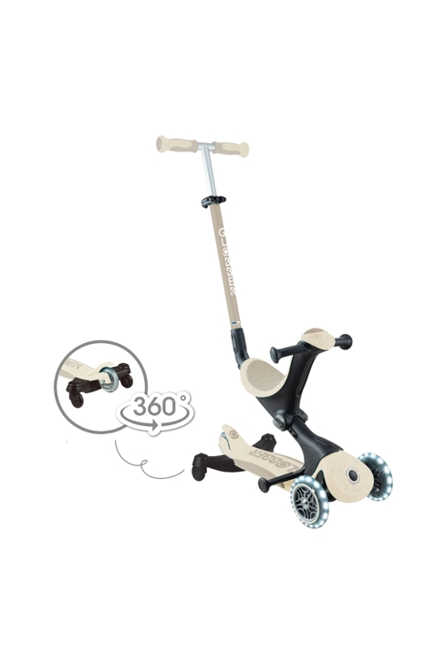 Trottinette évolutive GO-UP DELUXE LIGHTS ECO 360 - Taupe