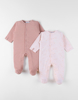 Set De 2 Pyjamas Bébé, Coton, Noukie's