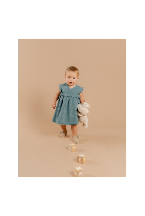Robe Portefeuille, Mousseline De Coton, Noukie's