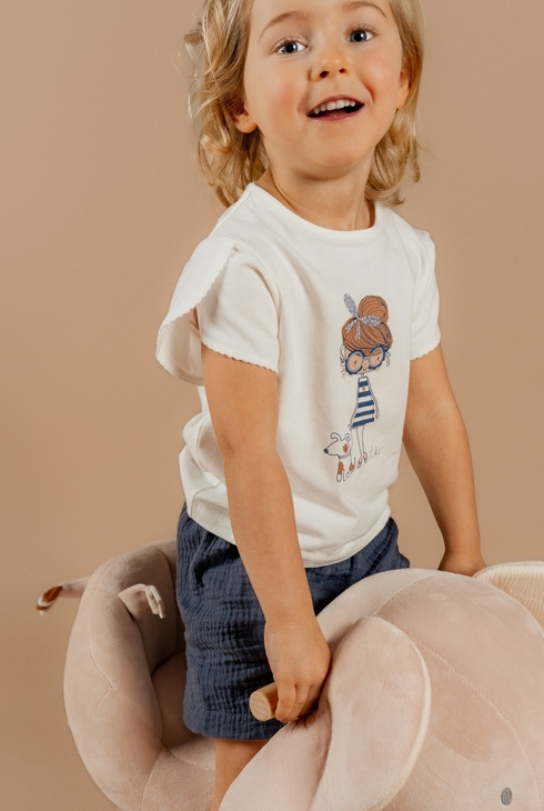 Ensemble T-shirt Avec Short, Coton, Noukie's