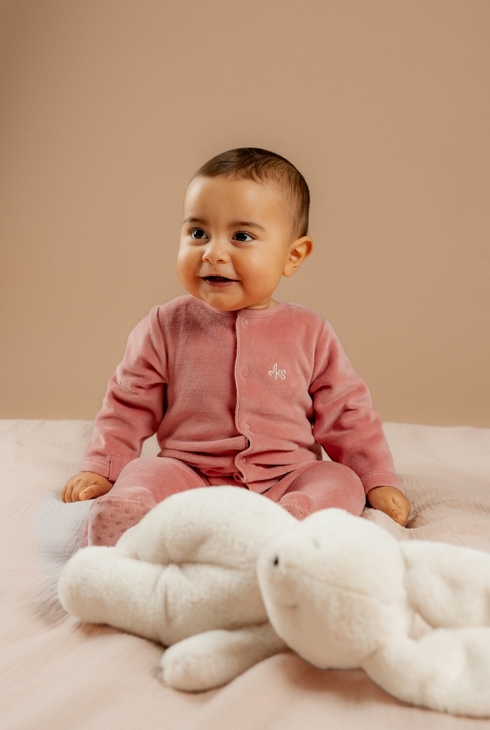 Lot De 2 Pyjamas Bébé, Velours, Noukie's