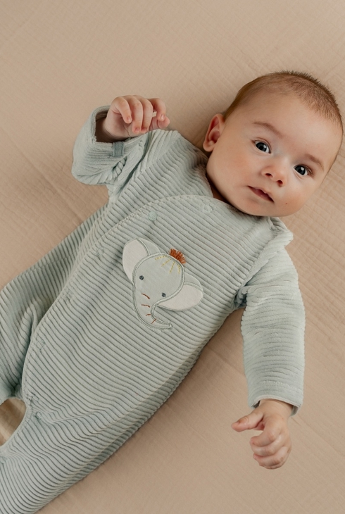 Pyjama Bébé, Velours Côtelé, Noukie's