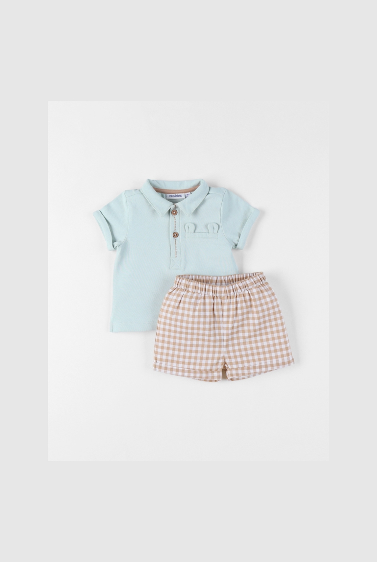 Ensemble Polo Avec Short, Coton, Noukie's 1