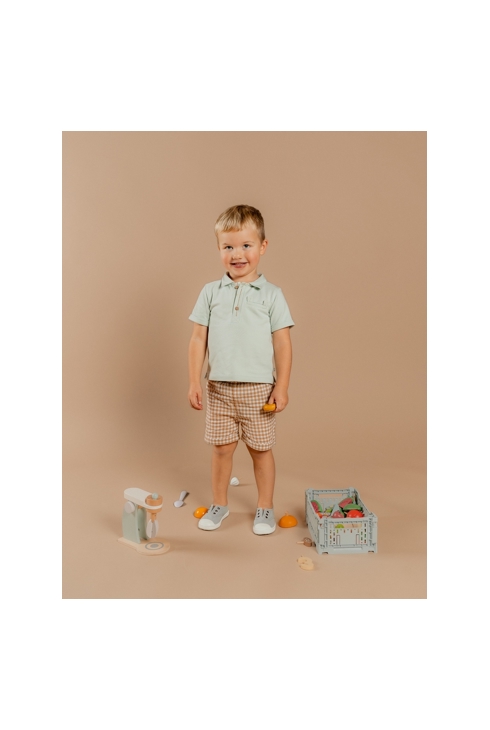 Ensemble Polo Avec Short, Coton, Noukie's