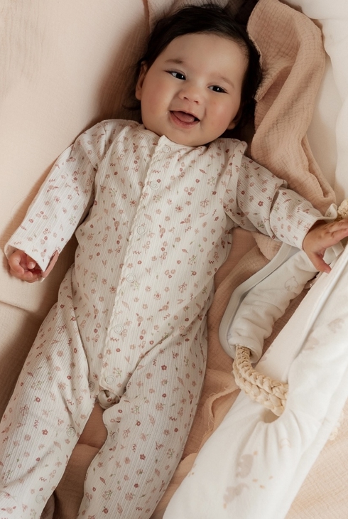 Pyjama Bébé, Jersey Pointelle, Noukie's