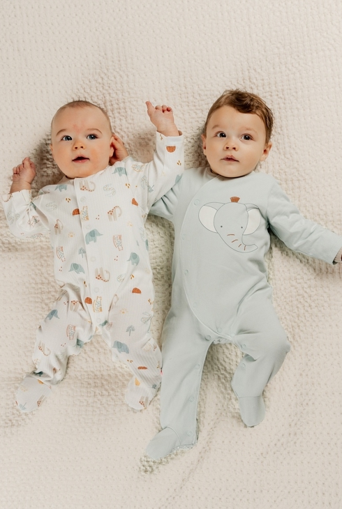 Lot De 2 Pyjamas Bébé, Jersey, Noukie's