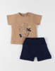 Set T-shirt Avec Short, Coton, Noukie's