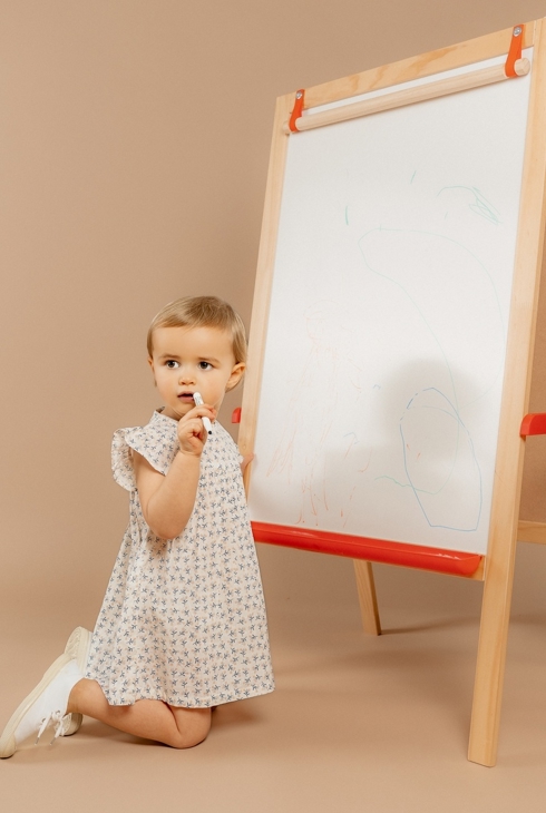 Robe Avec Bloomer, Voile De Coton, Noukie's