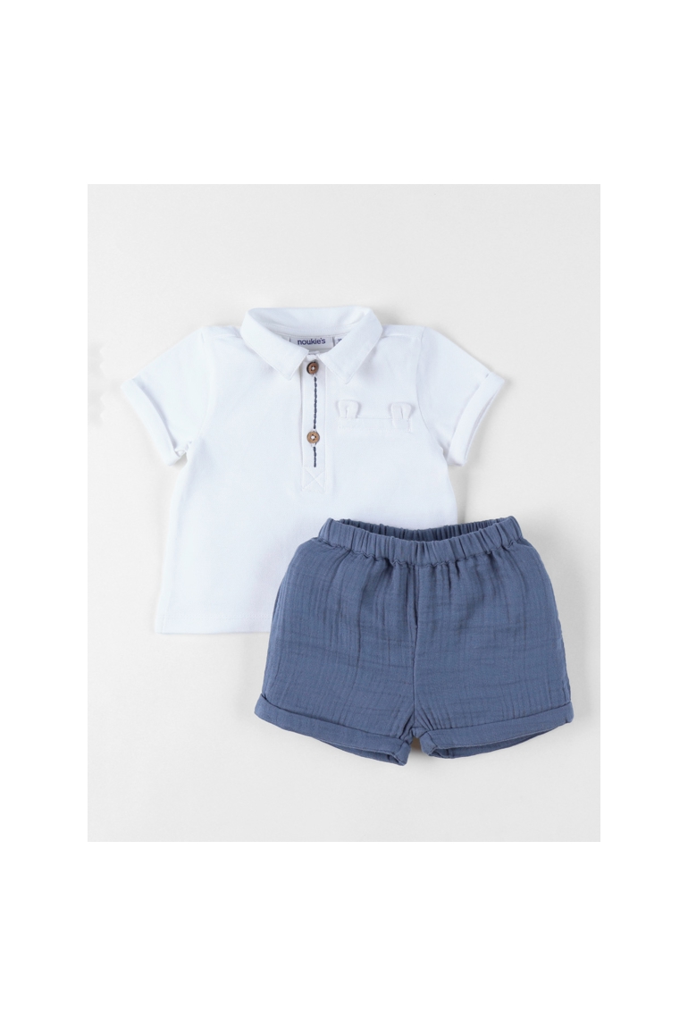 Ensemble Polo Avec Short, Coton, Noukie's 1
