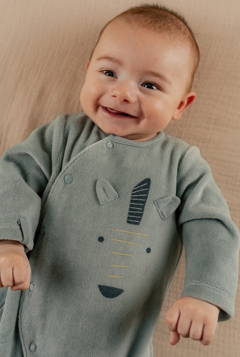 Lot De 2 Pyjamas Bébé, Velours, Noukie's