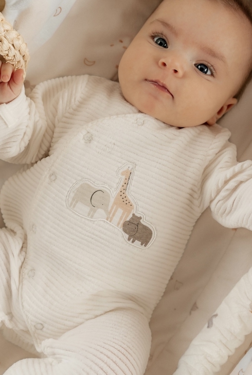 Pyjama Bébé, Velours Côtelé, Noukie's