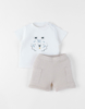 Set T-shirt Avec Short, Coton, Noukie's