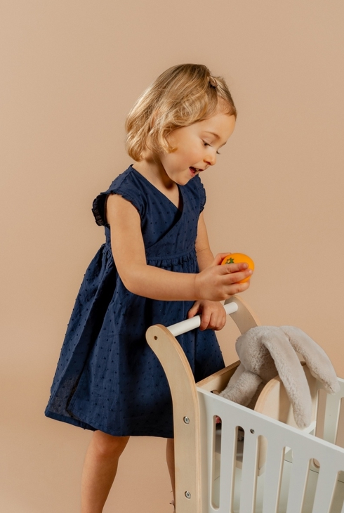Robe Portefeuille, Mousseline De Coton, Noukie's