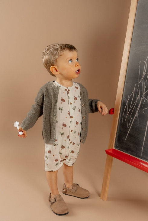 Cardigan En Tricot, Coton, Noukie's