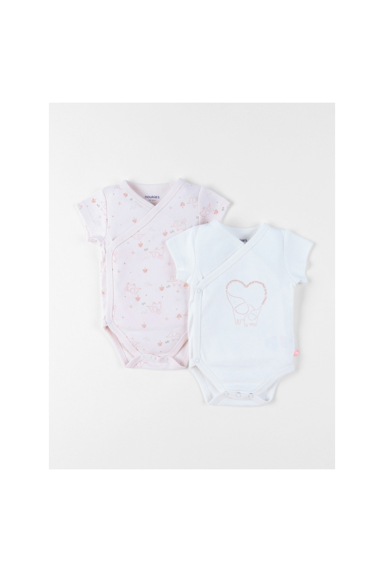 Lot De 2 Bodys, Coton, Noukie's 1