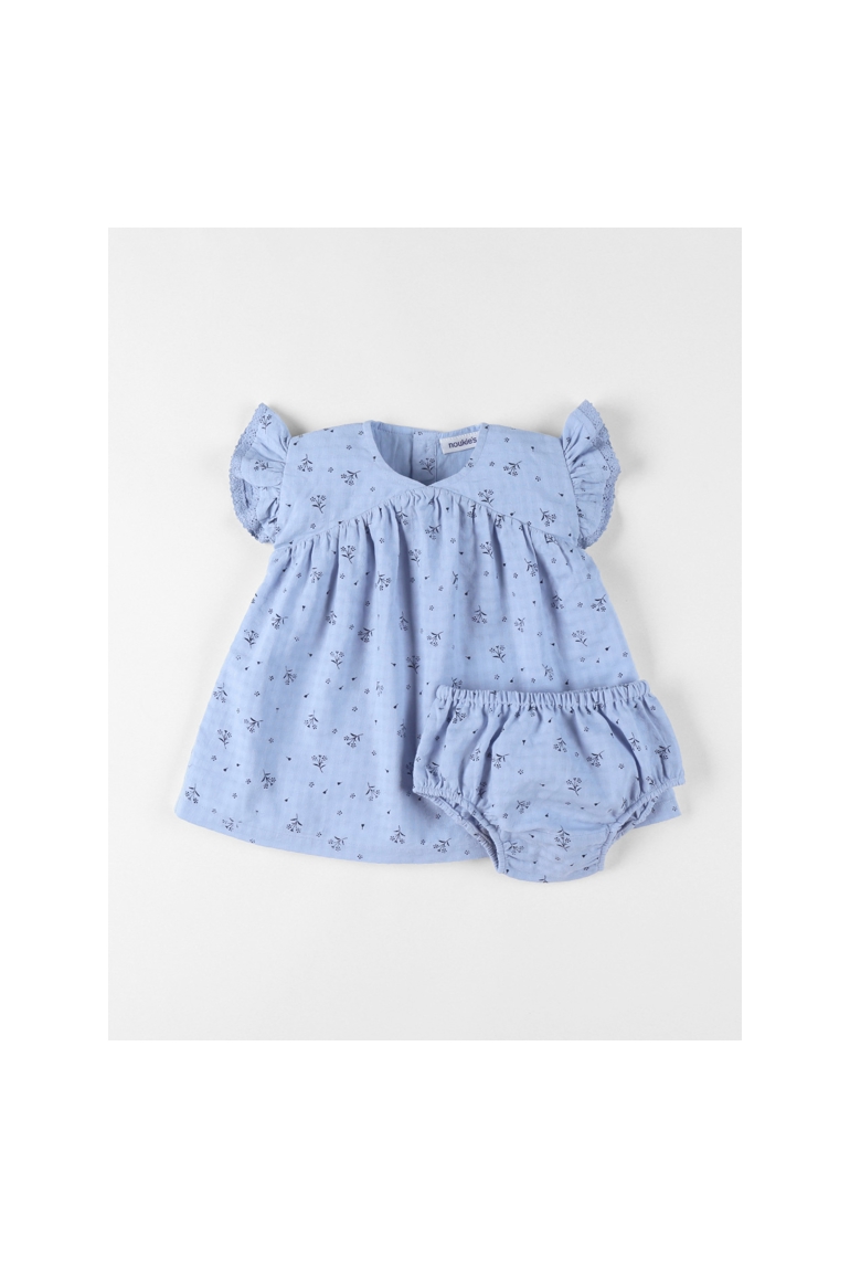Robe Avec Bloomer, Crêpe Gaufrée, Noukie's 1