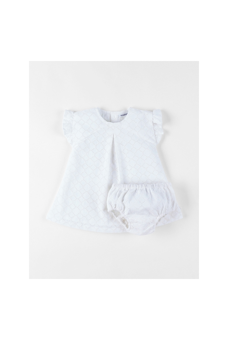 Robe Avec Bloomer, Broderie Anglaise, Noukie's 1