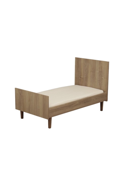 Lit évolutif 140x70 - Little Big Bed décor imitation bois