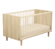 Lit évolutif 140x70 - Little Big bed sur pieds bois