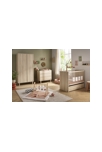 Lit bébé 120x60 à barreaux avec têtes en panneaux 4