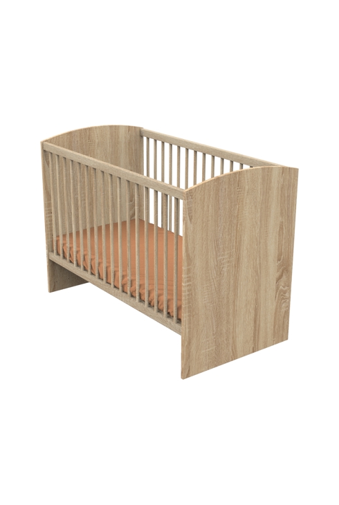 Chambre bébé complète: lit 120x60 et commode à langer