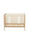 Lit à barreaux REMI 60x120 en Bois Massif Vernis Naturel - Confort et Sécurité 4