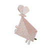 Doudou Papillon en Voile Rose Clair - Doudou Écologique en Coton Bio