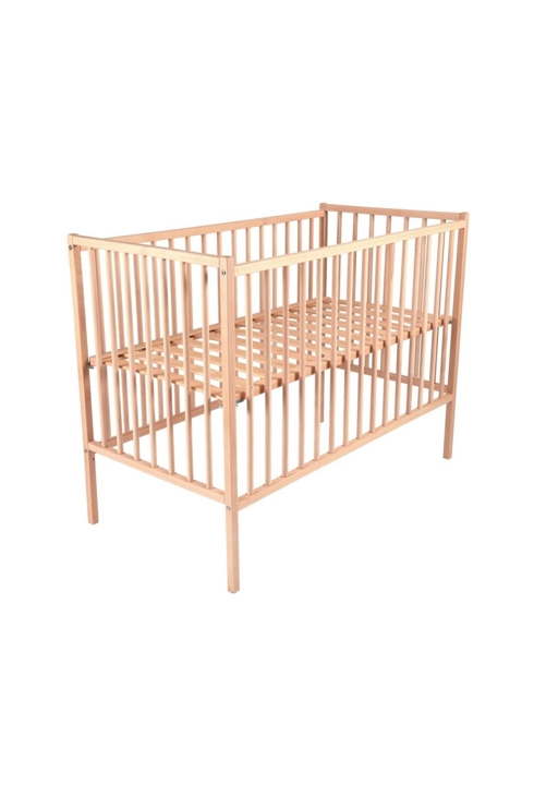 Lit pour Enfant REMI 70x140cm en Bois Naturel - Design Élégant et Sûr