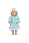 Cape de Bain Pingouin pour poupon 36 cm 2