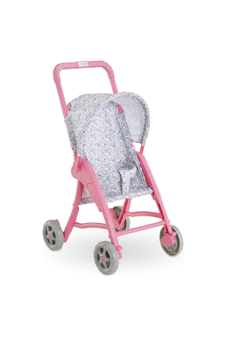 Poussette Florale pour poupon 30 cm 1