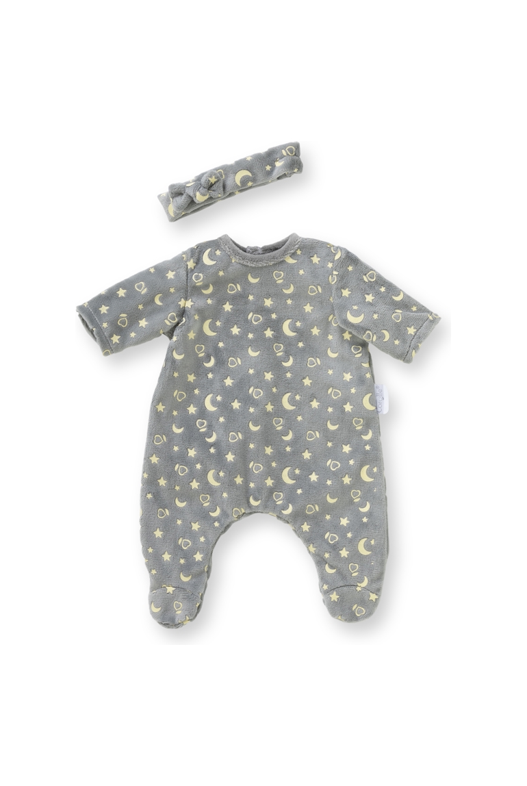 Pyjama Brille dans la Nuit & Bandeau pour poupon 30 cm 1