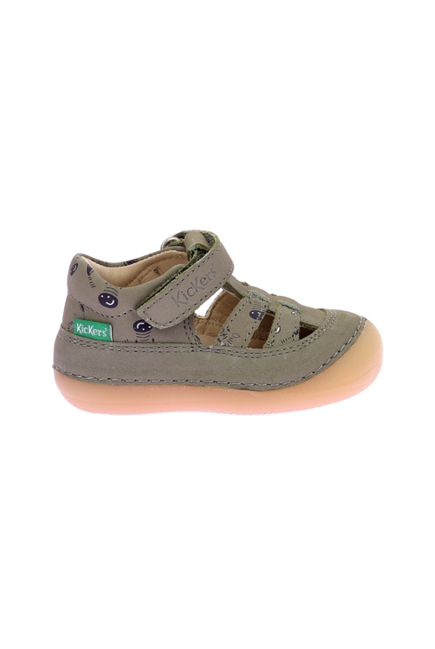 Salomés cuir Kickers Kick Sushyk Lt