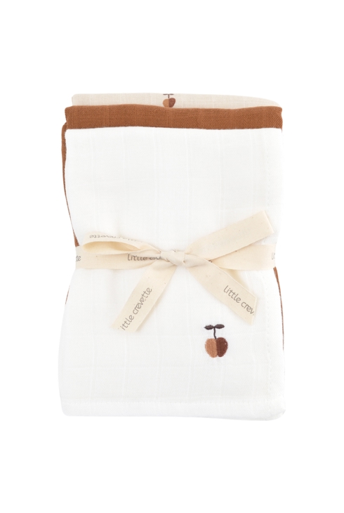 Lot de 3 langes Pom Pouce, Little Crevette